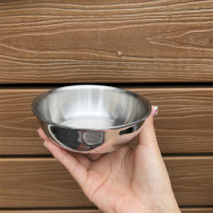 316 Stainless Steel Round Plate: A Multi-Purpose Home Dining Utensil