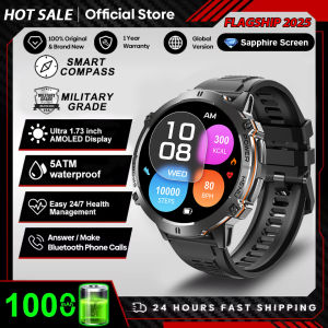 2025 HOT New T-REX3 SmartWatch 1000mAh Large Battery Durable Compass 10ATM Waterproof Tactics 100+Sport HD call Smart Watch Men