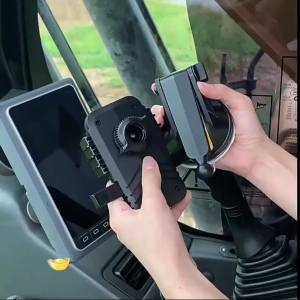 Giá Đỡ Gắn Trên Xe Có Thể Điều Chỉnh Dành Cho Xe Tải Lớn Đế Hút Chống Sốc Giá Đỡ Định Vị Cố Định Phụ Kiện Nhựa Lắp Trong Bảng Điều Khiển