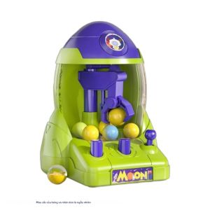 Trò Chơi Điện Tử Mini Space Rocket Crawler Dành Cho Trẻ Em - Máy Gắp Trứng Bằng Kẹp Bóng Trò Chơi Bàn Giáo Dục Đồ Chơi Montessori