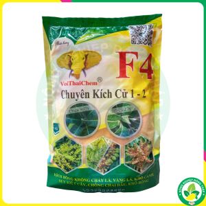 Kích Voi Thái F4 - Phân Bón Hỗn Hợp PK ASHIDO AT6 F4 – Chuyên Kích Cử 1 – 2 – Kích Bông Không Cháy Lá Vàng Lá Khô Cành Suy Kiệt Cây Không Chai Đầu Khô Bông (Gói 1kg)