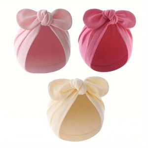SHENGBEIQI | Cute Pure Cotton Baby Hat for Autumn and Spring Protecting Fontanel