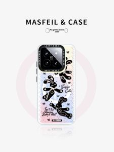 MASFEIL | Magnetic Stand Case Full Coverage Elegant Design for Xiaomi 14 Ultra
