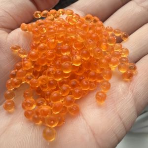 300 Pcs 4mm Silicone Fishing Egg Beads UV Glow Floating Egg Bait for Trout Bass Fly Fishing & Lure Fishing Accessories