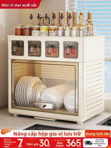 XINGYOU | Dust-Proof Drainable Multifunctional Cutlery and Dish Storage Box
