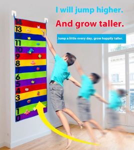 Children Sensory Integration Training Touch High Carpet Game Bounce Trainer Indoor Outdoor Kids Toys Height Ruler Promote Growth