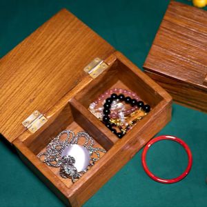 ตลับไม้ แบ่งช่อง กล่องใส่ของ กล่องเก็บของเล็ก สีน้ำตาล ของฝาก ตลับไม้ กล่องไม้ ผอบ กล่องเครื่องประดับ กล่องเก็บเหรียญ กล่องเล็ก