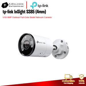 tp-link InSight S385 (2.8mm) VIGI 8MP Outdoor Full-Color Bullet Network Camera | EJDalanon Enterprise