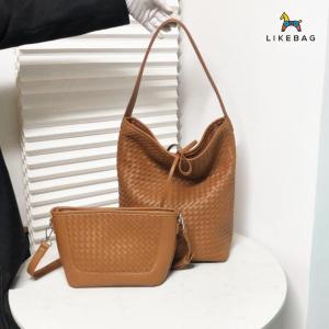 LIKEBAG new retro bag female 2023 new popular explosive cross-body bag fashion single shoulder bucket bag