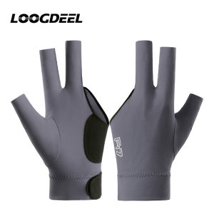LOOGDEEL 1PCS Wear-resistant Cue Sports Gloves Suit for Snooker and Billiards PortableSingle Left-hand Glove