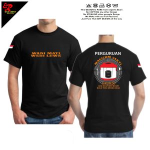 Kaos Magicom Sakti Wani Mati Wedi Luwe Lengan Pendek