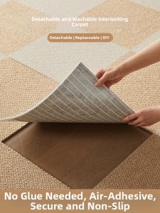 BULULOM | Baby Anti-Slip Safety Mat Easy to Clean Blocks