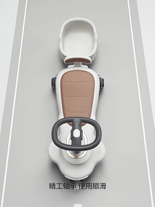 Xe lắc kéo theo xe nhỏ cao cấp LECOCO với yên xe 2 NGƯỜI kèm ĐÈN LED chiếu sáng bánh xe sau siêu lớn tải trọng 80kg