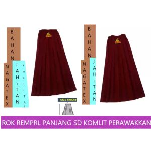 Rok Merah Panjang Rempel SD: Pilihan Terbaik untuk Anak SD