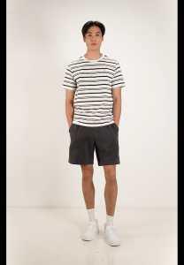 Skechers Men Urban Outdoor Short Sleeve Tee - SL325M398-00QF  Lelaki