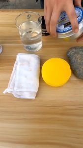 80g Polish Marmer Granit Pengkilap Granit Marmer Lantai Obat Poles Marmer Lilin Perawatan Batu