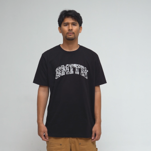 House of Smith Kaos Pria Lengan Pendek - Paisley Tshirt Black #3 - T Shirt