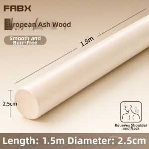 FABX | Back and Shoulder Opening Fitness Stick Wooden Wax Bar