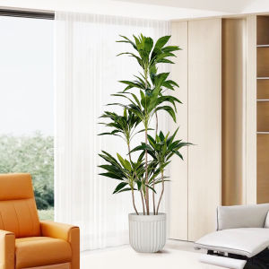 Realistic Velvet High-End Artificial Plant Decor for Living Room