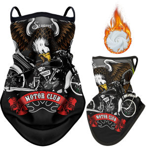 Outdoor Winter Men Women Motorcycle Face Mask Motorcycle Riding Neck Face Protection Cover Windproof Warm Cycling Tube Scarf