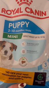 85g 12 Pouches Box Royal Canin Mini Puppy Wet Dog Food Pet Growth Support Size Health Nutrition