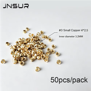 50pcs Dental Chair Tube Connector Hose Copper&Plastic Sleeve #5 Large 6*4/#3 Small 4*2.5 Pipe Bushing Replacement Accessories