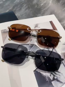 Rectangle Polarized Men Driving Sunglasses Sunglasses Polarized Masculino Cycling Sun Glasses Retro Eyewear Sunglasses