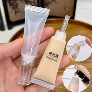 【Grilrigrin】2Pcs Cosmetic Soft Refillable Bottle Portable Travel Cream Packaging Accessories Plastic Liquid Foundation Empty Container