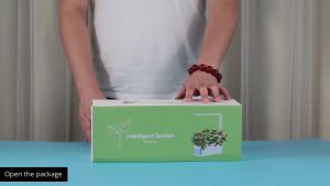 Indoor Mini Hydroponic Kit with Automatic Timer Grow Light 8 Pods - Kit Hidroponik Dalam Ruangan dengan Lampu Tanaman Otomatis