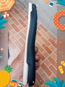 Outsole Insole Sol Sandal Pria Cowok Casual Slip On TPR Karet MT 1613 Size 39-43 Hitam