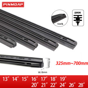 1PC Car Windshield Wiper Blade Filling Strip Natural Rubber Strip Suitable For 3-Stage Wipers 14"16"17"18"19"20"21"22"24"26"28"