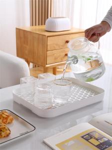 Water Cup Storage Rack Thickened Cup Holder For Home Fruit Tray Tray Tea Cup Draining Tray Kitchen Cup Tableware Storage Shelf