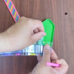 TAIYO DIY Gem Bracelet Diamond Painting Hiasan Seni Kerajinan Tangan Gelang Cantik Mainan Anak Perempuan