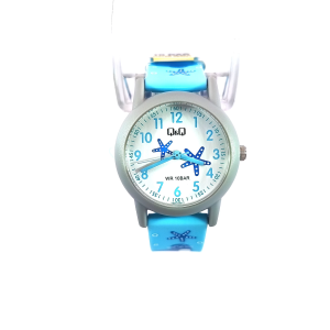 Q&Q KIDS WATCH COLORED RUBBER 10BAR WATER RESIST (V23A-002VY)