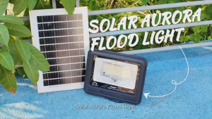 [2025 BARU] Lampu Solar Flood Light 100W-600W 3 Colors Super Terang Waterproof Luar Rumah Outdoor Lighting