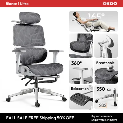 OKDO BALANCE Ergonomic Chair Office Computer Chair Office Adaptive Lumbar Support