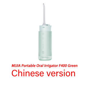 MiJia | 2026 NEW MIJIA Electric Oral Irrigator F400 Portable Water Pick Flosser Teeth Whitening Remove Dental Plaque 200ML