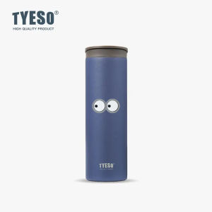 TYESO | Tyeso 500ml Eye Sticker Thermoses Insulated Stainless Steel Travel Mug Leak-Proof Direct Water Bottle Coffee Cup Vacuum Cup