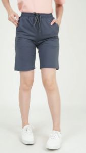 Forest Ladies Casual Polyester Elastic Waist Women Casual 19" Shorts | Seluar Pendek Perempuan - 865099