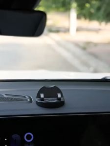 Universal Car Dashboard Navigation Car Cell Phone Holder 360° Rotating Parking Number Plate Stable Anti-Slip Navigasi Papan Pemuka Kereta Pemegang Telefon Sel Kereta