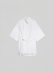 edition | Autumn New Design Silk-Cotton Loose Wrap Shirt
