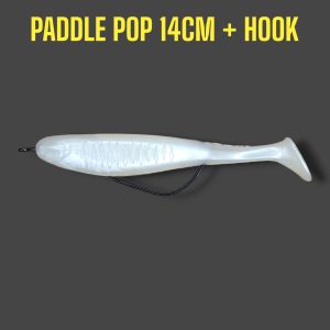 PADDLE POP 14 CM PLUS HOOK SIAP PAKAI. UMPAN CASTING TOMAN