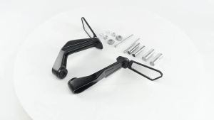 7/8" 22mm Motorcycle Bar End Handlebar Rearview Mirrors Universal Scooter Folding Mirror Motocross Accessories