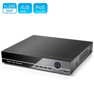 Đầu Ghi Hình Mạng NVR XMYE Ai Detection 8MP 5MP 8 Kênh 4K 4ch/8ch PoE HD Giám Sát Cho Camera IP Với Nén H.265