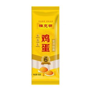 เส้นหมี่ไข่เฉินเกิ้มมิง ทรงแบน น้ำหนักเบา บรรจุกล่อง 150 กรัม 10 ชิ้น กล่องใหญ่ ไข่เส้นหมี่ อาหารเช้า อาหารแห้ง วัตถุดิบ