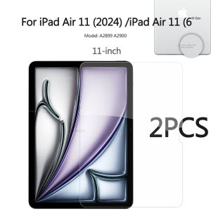 2 Pieces Scratch Proof HD Screen Protector Tempered Glass For iPad Air 11 2024 M2 13" Air 6th Gen Hard Film