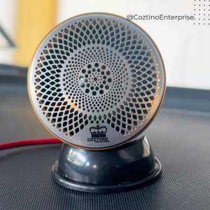 Coztino High-Quality 2-Inch Full Range 13mm ASV Car Speaker with Sunflower Design Grill
