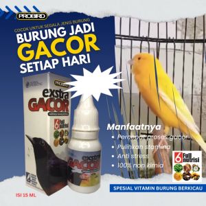 MULTIVITAMIN UNTUK SEMUA JENIS BURUNG EXTRA GACOR HERBAL DARI PROBIRD