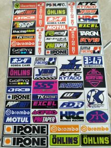 STIKER MOTOR RACING | STIKER PACK | STIKER ANTI AIR | STIKER VYNIL