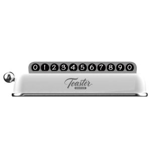 jeefanco | Retro Temporary Parking Number Sign Decorative Accessory